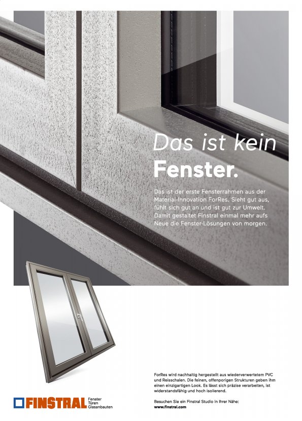 Finstral - ForRes - Agency: Vince & Vert Munich