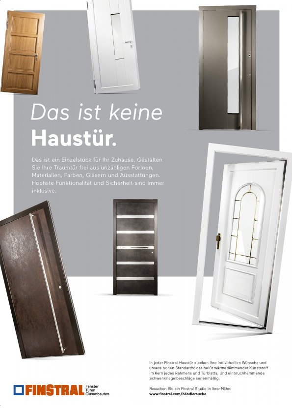Finstral - Doors - Agency: Vince & Vert Munich
