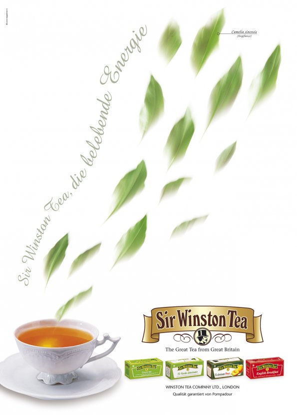 Sir Winston Tea - Publicity campaign